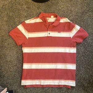 Levi’s striped polo shirt